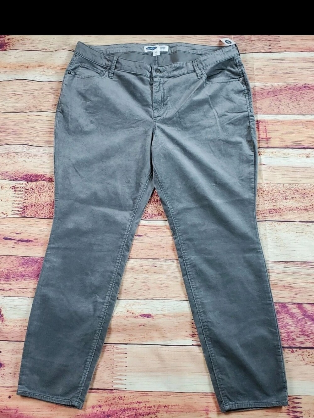 Old Navy Rockstar Velvet Rockstar Super Skinny Sz 20